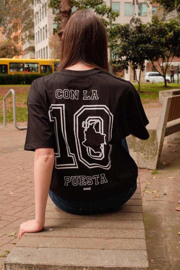 Camiseta 10 Negro