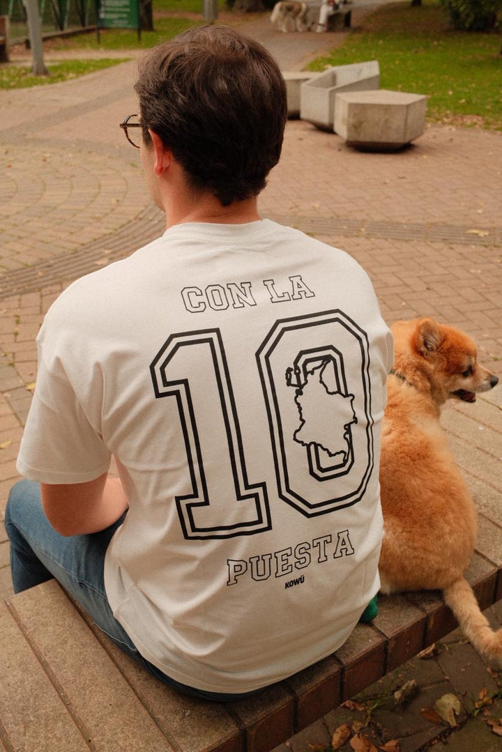 Camiseta 10 Blanco