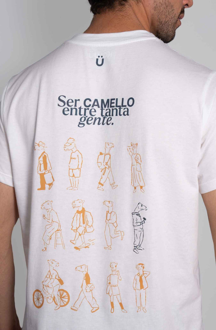 Camiseta Unisex Marfil Ser Camello