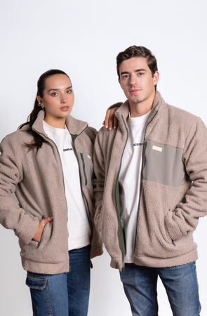 Chaqueta Ovejera Beige