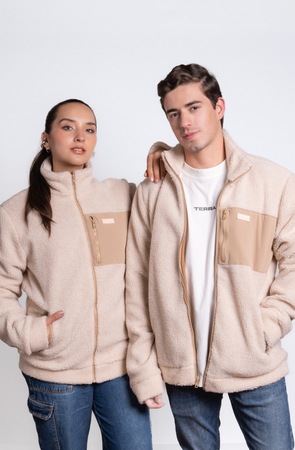 Chaqueta Ovejera Crema