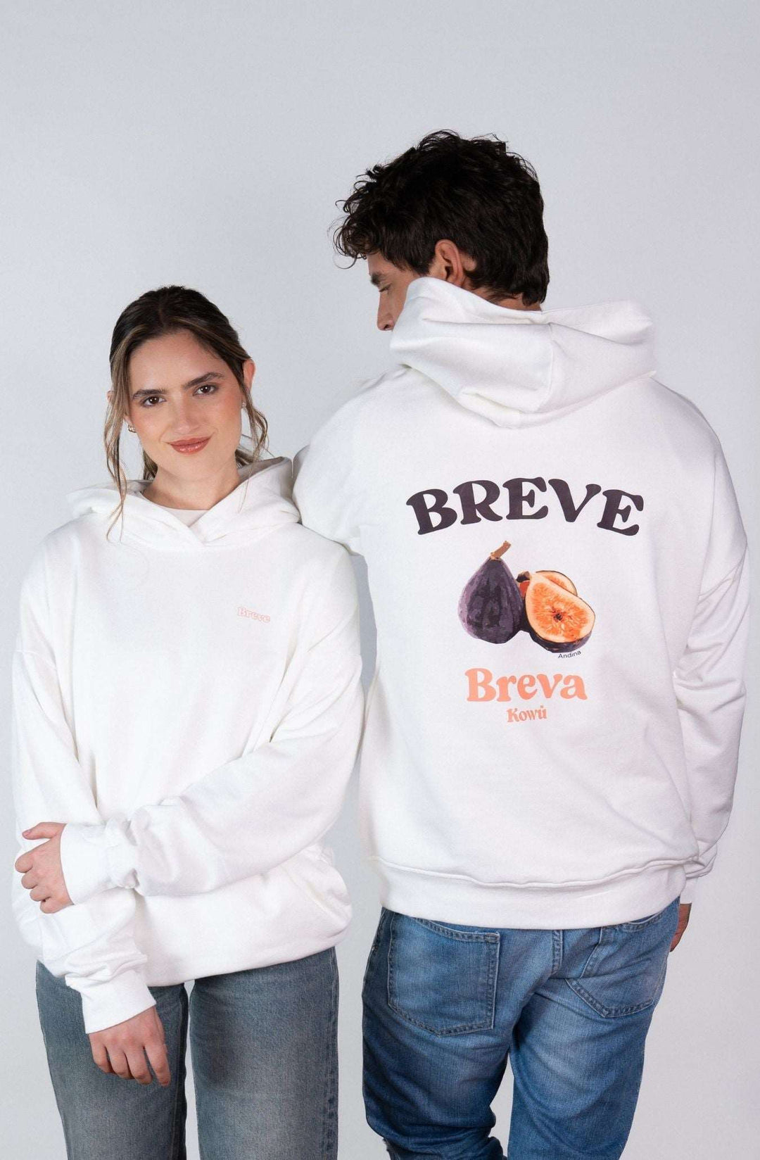Hoodie Breva Marfil