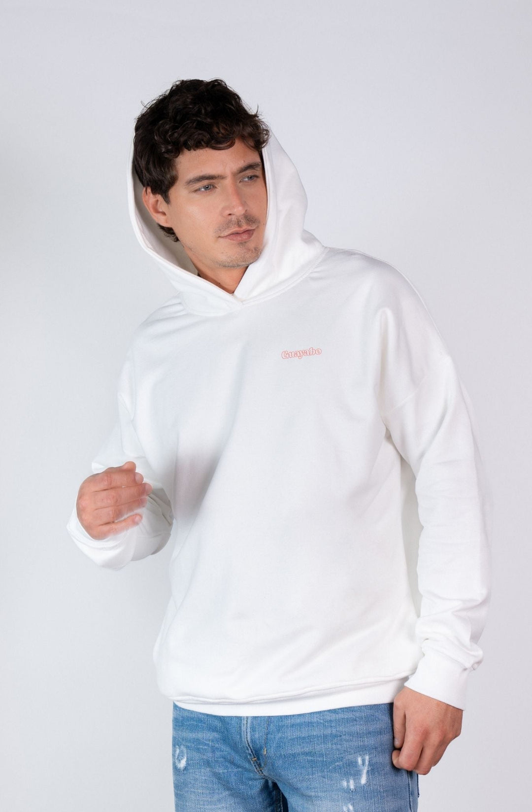 Hoodie Guayaba Marfil