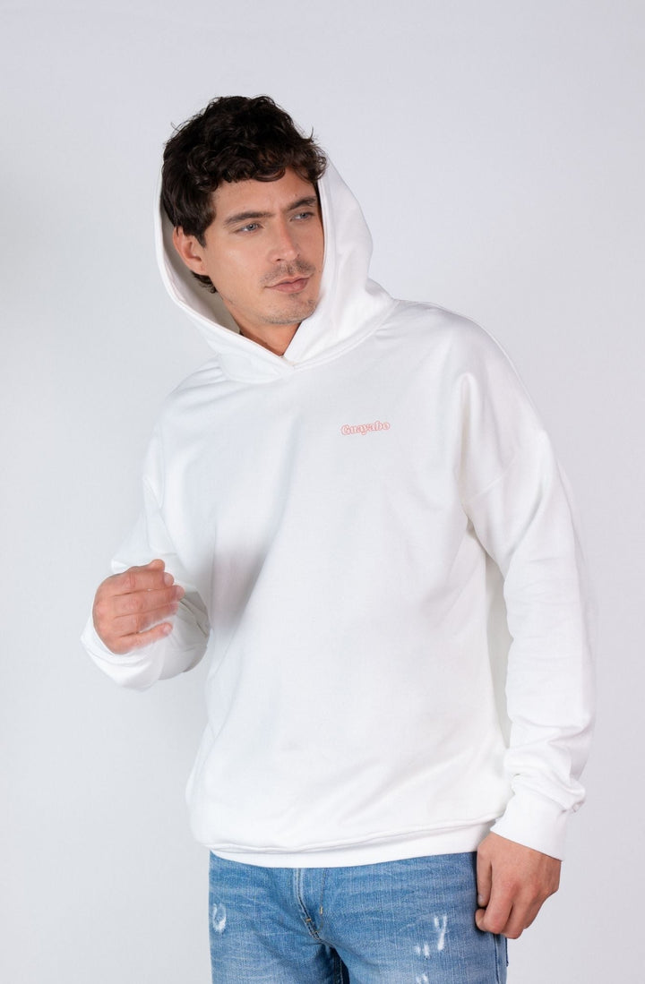 Hoodie Guayaba Marfil