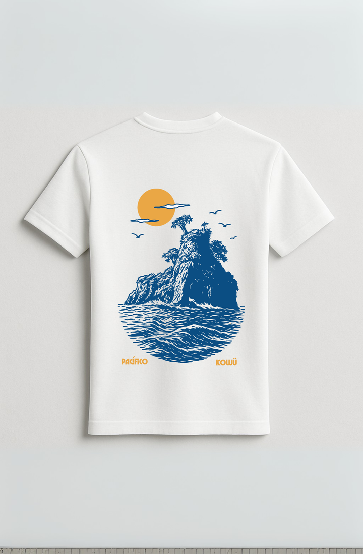Camiseta Pacífico Blanca (PREVENTA)